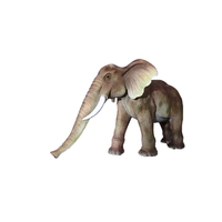 Modèle d'animal animatronique réaliste électrique pour parc d'attractions, étanche, pour le parc jurassique