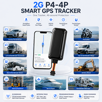 Traceur GPS P4-4P 2G pour voiture, camion, bus, flotte, moto – Système de suivi en temps réel avec plateforme gratuite et support inclus