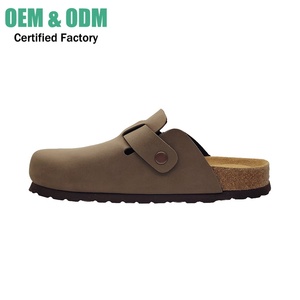 Dames EVA Mules Comfortabele Suède Slippers met Gesloten Teen en Kurken Zool voor Binnen en Buiten, Lente - Product Image 2