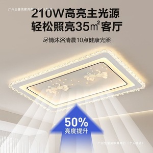 ไฟเพดาน LED ทรงกลมแก้วคริสตัลที่ทันสมัยเรียบง่าย 3D แสงนุ่มนวลเป็นมิตรกับดวงตาสำหรับห้องนอนห้องนั่งเล่น - Product Image 2