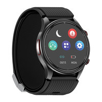 Reloj Inteligente con Bomba de Aire de 1.43 Pulgadas, Control Remoto para el Cuidado Familiar, Múltiples Modos Deportivos, Seguimiento de Pasos, Calorías y Distancia, Alerta Antipérdida