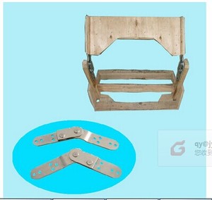 Мебельная фурнитура белый оцинкованная 90 градусов петли - Product Image 4