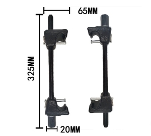 2 uds amortiguador Universal herramientas de reparación interna de coche pasadores de bloqueo de compresor de resorte helicoidal de alta calidad para amortiguador - Product Image 5