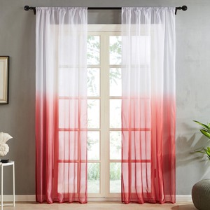 Gradiente di <span class=keywords><strong>Tende</strong></span> di Tulle per Soggiorno Cucina Camera Da Letto Semplice Decorativo Finestra di Trattamento Tessuti di Organza Sheer Pannello - Product Image 4