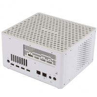 Boîtier NAS ITX personnalisé SFF, faible ECU, ATX, CPU Gamer Cyborg A4 Mini Slim GPU, rackable 3 baies, fabrication en aluminium, métal, ordinateur de bureau, moniteur