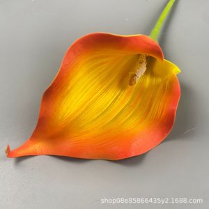 ดอกคาลล่าลิลลี่ประดิษฐ์ ก้านเดี่ยว สูง 80 ซม. ตกแต่งงานแต่งงานและบ้าน - Product Image 5