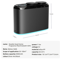 Diffuseur d'arômes de table à double tête sans eau pour huiles essentielles, vente en gros pour la maison, l'hôtel et le bureau - Offre spéciale