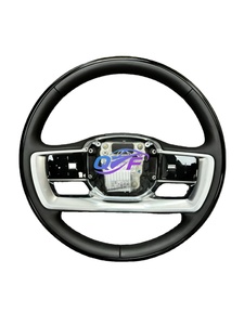 Volante de Cuero Personalizado de Fábrica para Land Rover <span class=keywords><strong>Defender</strong></span> L663 110 90 2020 2021 <span class=keywords><strong>2022</strong></span> - Product Image 1
