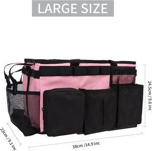 Muestra Gratuita de Suministros para Limpieza, Bolsa Organizadora con Ruedas y Asas para Productos de Limpieza de Autos y Hogar - Product Image 5