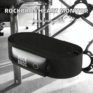 Monitor de Ritmo Cardíaco Digital ROCKBROS, Cronógrafo, Cinturón de Gimnasio para Entrenamiento, Resistente al Agua IP67, Material ABS, Batería de Litio de 70 mAh - Product Image 2
