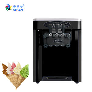 MK-36CT Machine à glace très populaire, modèle de table, avec 3 saveurs, machine à glace molle pour <span class=keywords><strong>boulangerie</strong></span>, restaurant, usage domestique - Product Image 1