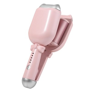 Fer à boucler 32 mm en forme de griffe de chat, céramique chauffante, chaleur réglable, tous types de cheveux, styler électrique - Product Image 5