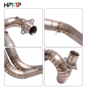 Escape de motocicleta de bicicleta de aleación de titanio OEM al por mayor para <span class=keywords><strong>DUCATI</strong></span> <span class=keywords><strong>SCRAMBLER</strong></span> ICON TRBAN ENDURO FULL THROTTLE CLASSIC CAFE <span class=keywords><strong>RACER</strong></span> - Product Image 2