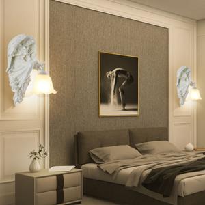 Linterna DE LA Virgen María para decoración de sala de estar, luces de pared, dormitorio de Hotel, lámparas de pared de diosa sagrada Venus dorada - Product Image 6