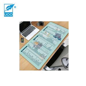 UOO แผ่นรองเมาส์สำหรับเล่นเกม,แผ่นยางรองปุ่มลัดสั่งทำตามธรรมชาติ - Product Image 3