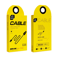 OEM ODM Boîte d'emballage en papier personnalisée pour câble de données casque ordinateur téléphone Accessoires électroniques grand public avec doublure en éponge