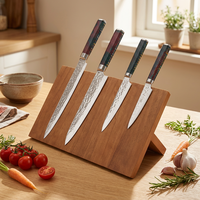 Ventes chaudes - Ensemble de couteaux japonais en acier inoxydable Aus10 avec manche en résine - Ensemble de couteaux de cuisine