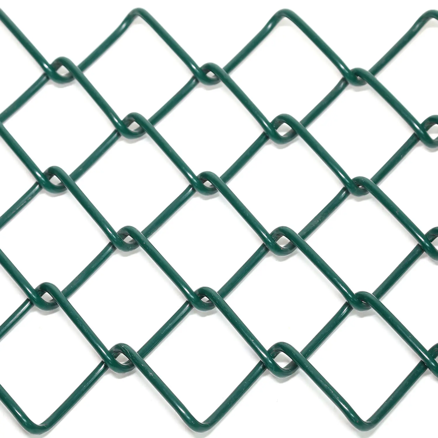 5 Fuß 6ft 8ft Kunststoff beschichteter verzinkter Maschendraht zaun 9 Gauge 10 Gauge PVC Diamant draht Maschendraht zaun Gartenzaun