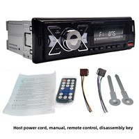Evrensel Araba MP3 Çalar 1 Din 12V Stereo Autoradio FM Verici TDA7388 Amplifikatör 5.0 60W*4 Çift USB Şarj TF