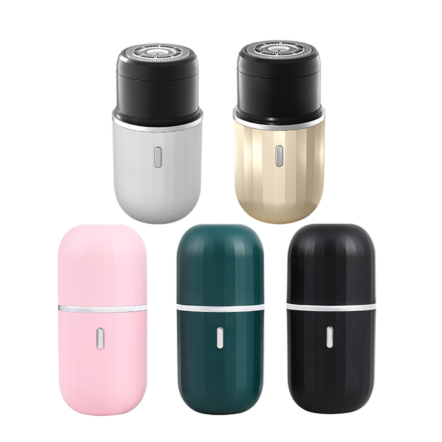 Mini Electric Shaver Men Portable Car Travel Rechargeable Shaver IPX7 Professional Hair Removal Face Body Care Beared Razor