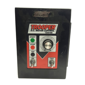 Contrôleur de moteur PLC <span class=keywords><strong>Cartron</strong></span> TDP502-ERT Trooper, alimentation 115-230 VCA, sortie 90-180 VCC, vente en gros - Product Image 1