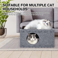 Vente en gros en usine de cages en feutre confortables et souples pour bricolage nids de lit simples pour la décoration intérieure