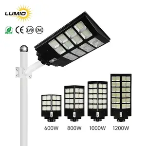 Energy Saving Outdoor Waterproof 600W 800W 1000W 1200W Solar Cell Energy Integrated All In One Solar Light Led Street Lamp