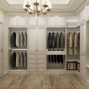 Armario de Madera Maciza Independiente de Alta Gama, Extra Grande, para Dormitorio o Gimnasio, Hecho en China (con Espacio de Almacenamiento y Tocador de Lujo) - Product Image 6