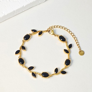 Pulsera de Flor de Tulipán con Diamantes, Estilo Lujoso y Ligero para Mujer, de Alta Calidad, Chapada en Hierro, Venta al Por Mayor - Product Image 2