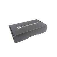 Boîtes d'expédition en carton ondulé biodégradable, personnalisées avec logo en feuille d'or, pour accessoires de coques de téléphone imprimées, prix usine