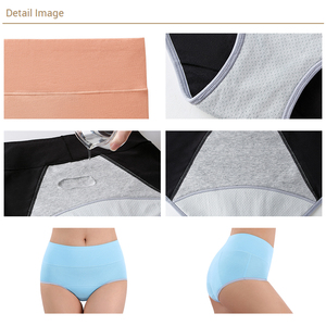 Nouveau style de culottes menstruelles en coton confortables et étanches de haute qualité pour filles et femmes - Product Image 4