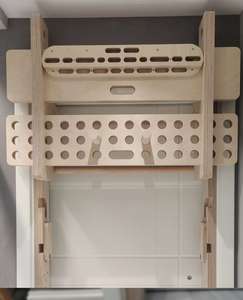 لوح تسلق خشبي للباب - معدات تقوية اليد لتدريب الأصابع والقبضة والسحب - Product Image 1