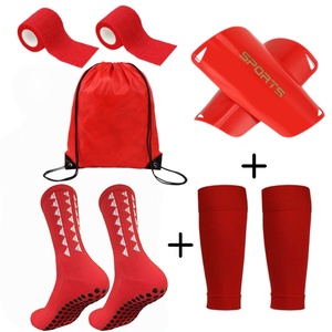Équipement de football : Chaussettes de maintien pour le personnel, Manchons de football, Sac à dos de sport avec bandage, Protège-tibias pour l'entraînement sportif en extérieur - Product Image 2
