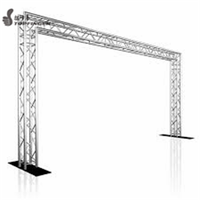 Structure de support au sol pour écran vidéo/éclairage LED, nouvelle version tendance, structure de support pour événements en plein air, écran LED, structure de support pour écran LED
