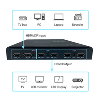 Penjualan terlaris 1X4 & 1X3 4K kontroler Video profesional Audio Video & prosesor pencahayaan untuk dinding TV