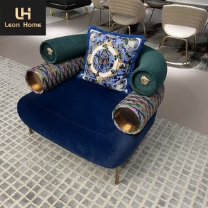 Медуза Carezza от итальянского дизайнера современные модные креативные секционные гостиной диван бархат высокого качества 3 местный роскошный диван-кровать для дома - Product Image 3