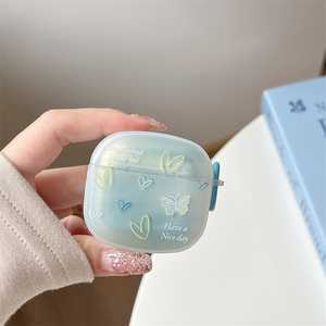 Pequeña mariposa de amor adecuada para <span class=keywords><strong>AirPods</strong></span> 1st Generation 2nd New 3 4 Pro Pro2 Funda protectora para auriculares Funda inalámbrica para <span class=keywords><strong>AirPods</strong></span> - Product Image 6