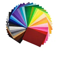 Felt Fabric Sheets 40pcs 100% Polyester Felt Fabric 1mm Thickness Assorted  Colours Nonwoven Felt Sheets for Sewing Kids DIY Arts & Crafts 