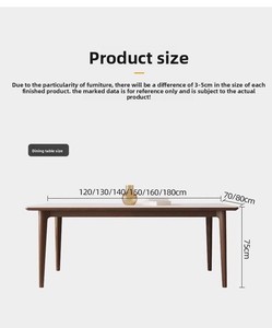 Ensemble <span class=keywords><strong>de</strong></span> table à manger et <span class=keywords><strong>de</strong></span> chaises <span class=keywords><strong>en</strong></span> <span class=keywords><strong>bois</strong></span> <span class=keywords><strong>de</strong></span> luxe moderne 2025 Rock Board Design pour l'utilisation <span class=keywords><strong>de</strong></span> meubles <span class=keywords><strong>de</strong></span> maison dans le salon et la <span class=keywords><strong>cuisine</strong></span> - Product Image 6