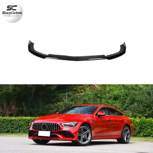 Lèvre de pare-chocs avant en fibre de carbone X290 pour Mercedes Benz AMG <span class=keywords><strong>GT</strong></span> 43 50 53 berline 4 portes 2019-2020 - Product Image 1