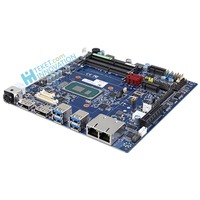 Carte mère Avalue Thin Mini ITX EMX-TGLC avec processeur intégré Intel Core SoC de 11e génération (i5/i3) BGA, 2xDDR4, PCI-ex4, TPM 2.0, 6xCOM