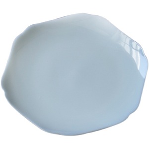Hutian Kiln Yingqing <b>Tea</b> Cup Holder Irregular Porcelain Coaster For Kung Fu <b>Tea</b> <b>Set</b> Afternoon <b>Tea</b> Use - Product Image 5