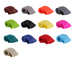 Cubierta de <span class=keywords><strong>volante</strong></span> en <span class=keywords><strong>forma</strong></span> de <span class=keywords><strong>D</strong></span> para coche, cubierta protectora de <span class=keywords><strong>volante</strong></span> de silicona antideslizante Universal para coche - Product Image 4