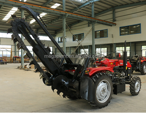 เครื่องทิ้งโซ่แบบขับเคลื่อนเครื่องทิ้งท่อน้ำแบบเดินตามหลังเทรนเชอร์ - Product Image 3