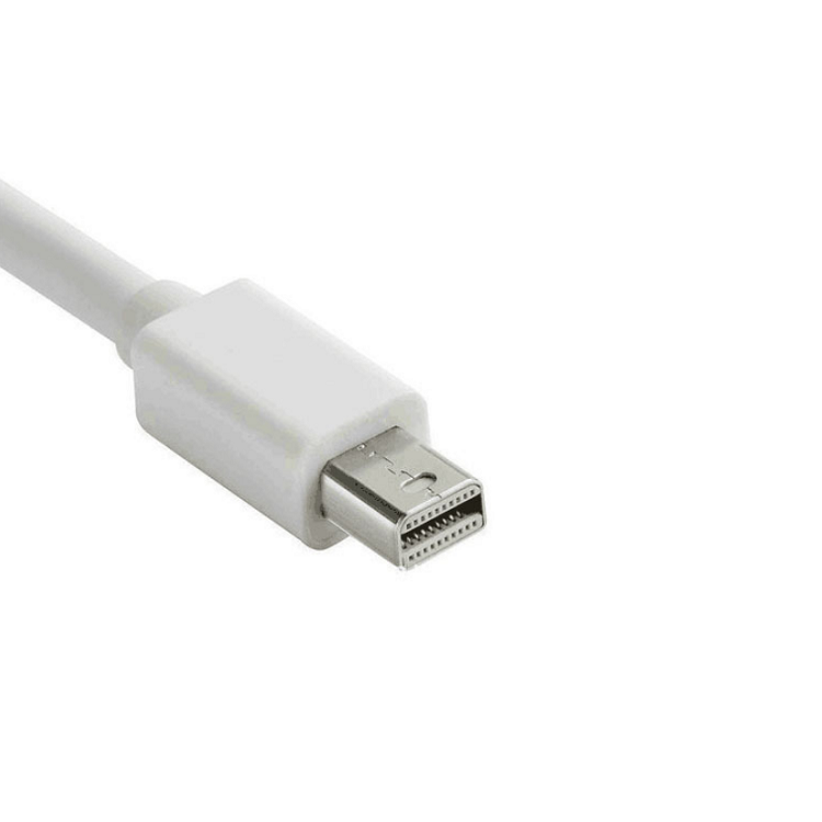 Adaptateur Mini DisplayPort Vers VGA - Connecteur Plaqué Or - Résolution 1080p 60Hz - Compatible PC, ThinkPad, Surface