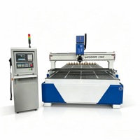 Machine de gravure et de découpe CNC ATC Syntec à grande vitesse avec boîte de vitesses et changement d'outil automatique pour aluminium composite