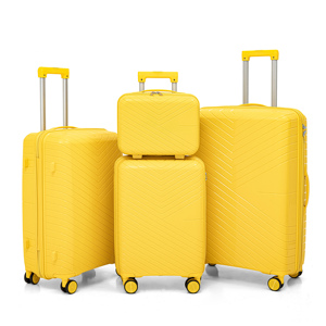 Set di Valigie <span class=keywords><strong>Trolley</strong></span> da <span class=keywords><strong>Viaggio</strong></span> in PP con Logo Colorato Personalizzato, Ruote Silenziose, Set di Borse da <span class=keywords><strong>Viaggio</strong></span> - Product Image 3
