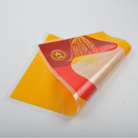 Sacs d'emballage transparents imprimés en film PE thermosoudable de qualité alimentaire, pochettes plates thermosoudables