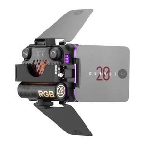 <span class=keywords><strong>Zhiyun</strong></span> Fiveray M20C Combo: Paquete de Luces de Relleno RGB, Luces LED Mini de 20W con Difusor y Bolsa - Product Image 5