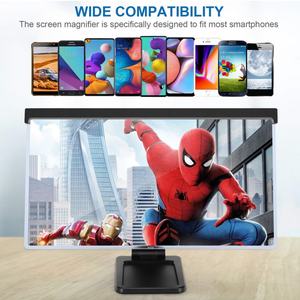 Amplificador de Pantalla de Celular de 12 Pulgadas con Soporte Plegable para Ver Videos, Gran Venta de Fábrica - Product Image 3